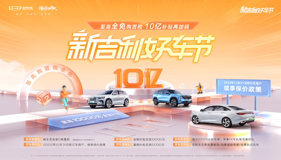 超2億人參與 訂單3萬+ 吉利汽車搶跑雙11 拉開車市年末衝刺戰_fororder_image001