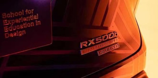 雷克薩斯RX 500h與阿迪達斯合作推出特別版_fororder_image003