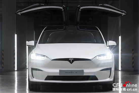 特斯拉Model X Plaid驚鴻亮相北京 走進六大商圈_fororder_image001的副本