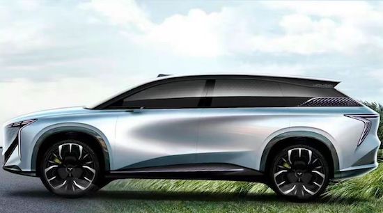 紅旗E202概念車官圖發佈 定位中大型SUV_fororder_image002