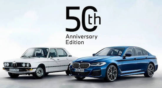 寶馬5係在日本市場推出50週年紀念車型_fororder_image001