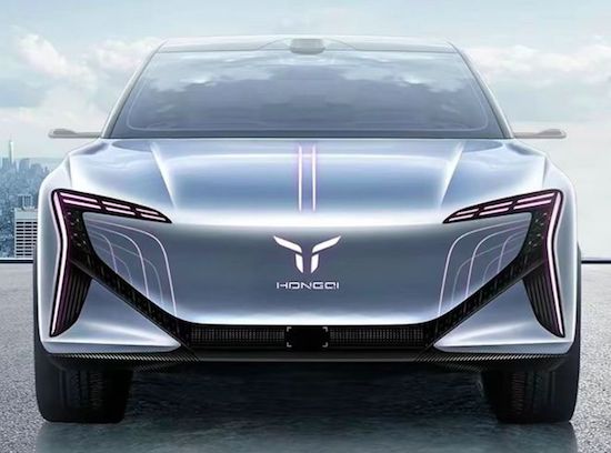 紅旗E202概念車官圖發佈 定位中大型SUV_fororder_image001