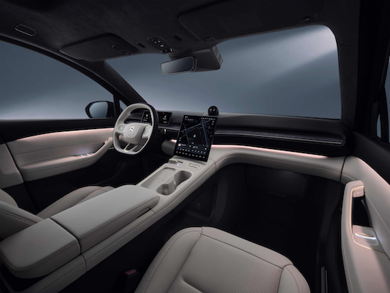 蔚來智慧電動全能SUV 全新ES6正式上市_fororder_全新ES6_內飾3_內飾設計
