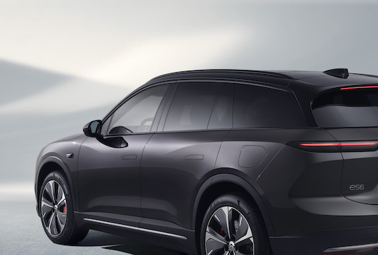 蔚來智慧電動全能SUV 全新ES6正式上市_fororder_全新ES6_外觀_ 純平側窗