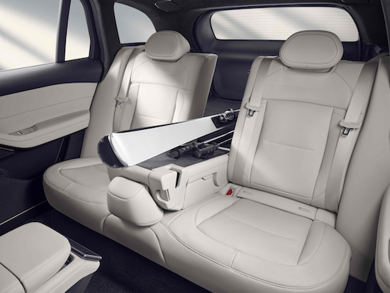 蔚來智慧電動全能SUV 全新ES6正式上市_fororder_全新ES6_內飾2_424座椅放倒
