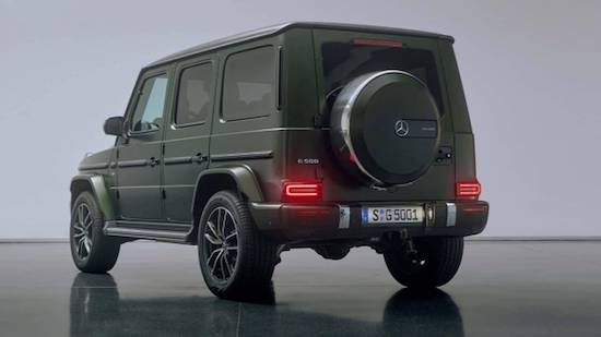 限量發售1500台 奔馳G 500 V8限量版官圖發佈_fororder_image003