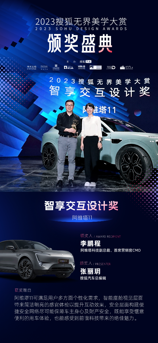 十項重磅美學大獎揭曉 2023搜狐無界美學大賞頒獎盛典解鎖汽車設計新趨勢_fororder_image010