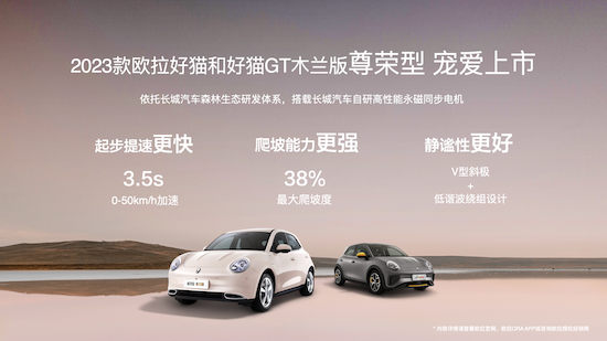歐拉汽車第40萬台整車下線 2023款歐拉好貓&好貓GT木蘭版尊榮型寵愛上市_fororder_image008