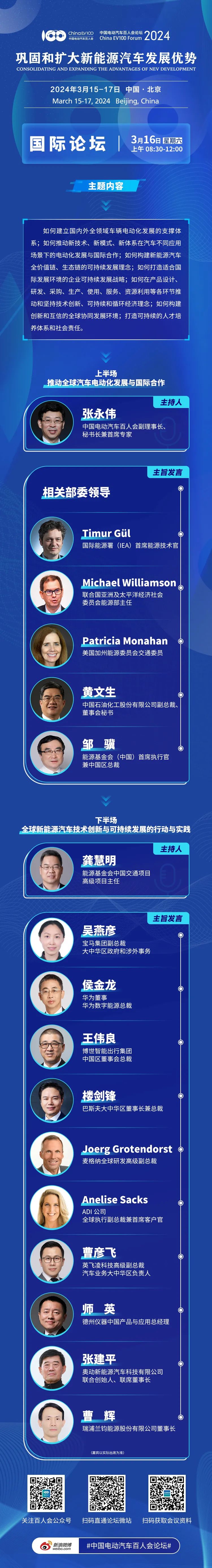 中國電動汽車百人會論壇（2024）國際論壇前瞻：汽車産業提速電動化與可持續發展_fororder_image001