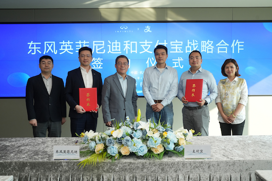 英菲尼迪與支付寶達成戰略合作 推動汽車産業數字生態建設_fororder_image001