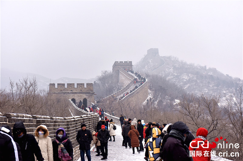 北京延慶：瑞雪過京 賞長城腳下冬日美景（組圖）