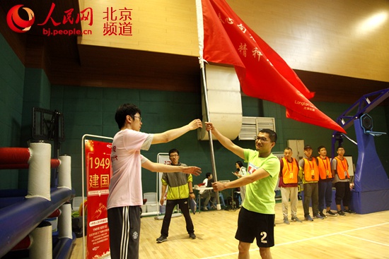 北京東城舉辦“燃燒的五月”主題團日活動