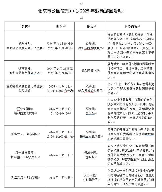 北京市屬公園冰雪遊園會開幕 28項遊園活動迎新年