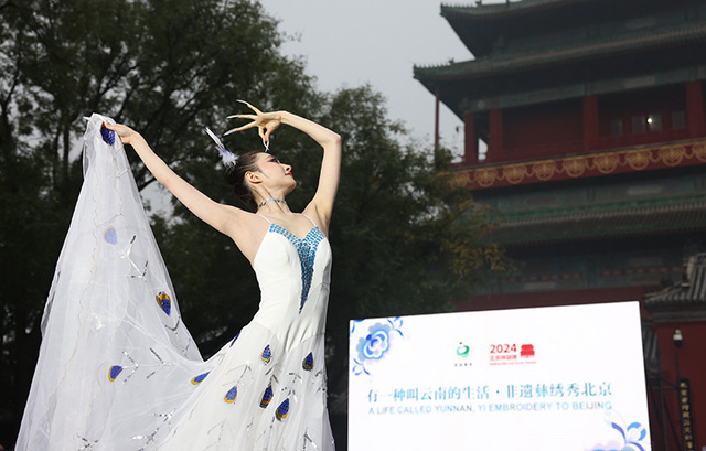 雲南楚雄非遺彝繡“秀”北京