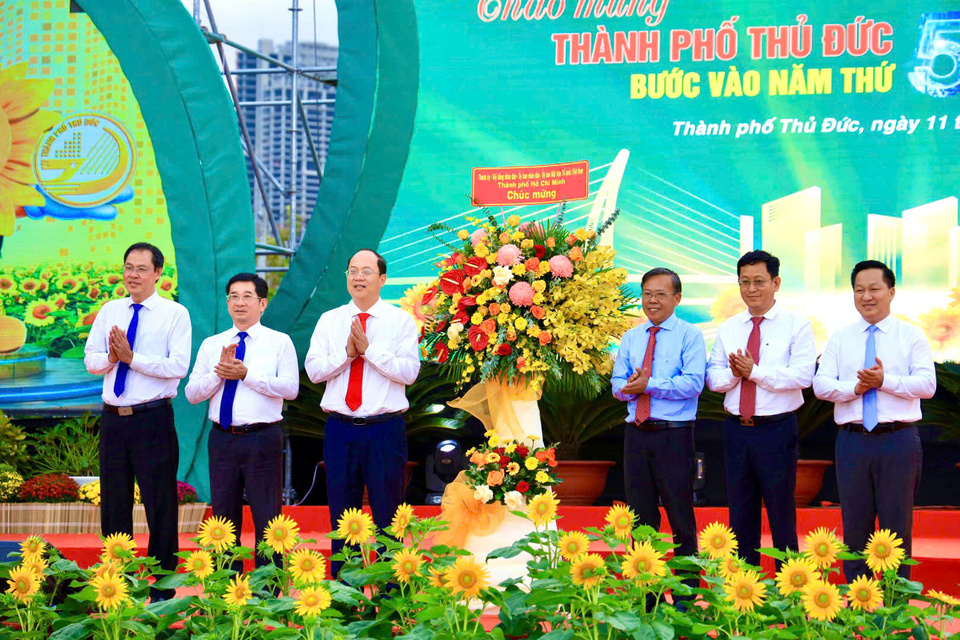 Inauguration du parc créatif de la ville de Thu Duc