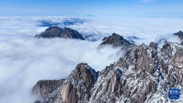 雪後黃山景美如畫