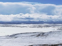 黃河源雪景