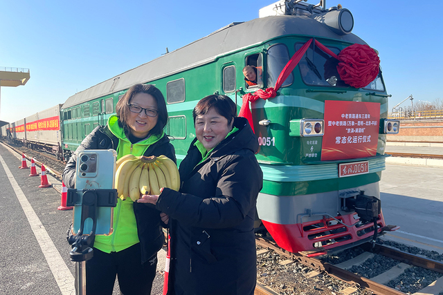 “京滇·瀾湄線”中老鐵路國際貨運班列常態化開行