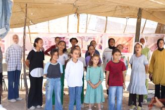 UNESCO Provides Psychosocial Support to Children and Youth in Gaza Through Art Therapy, Cultural, and Artistic Activities