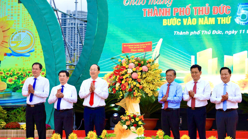 Inauguration du parc créatif de la ville de Thu Duc