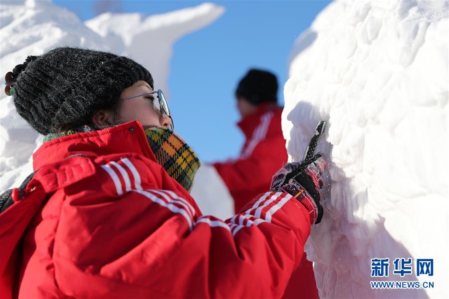 全國雪雕賽：巧奪天工展技藝