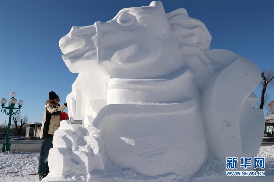 全國雪雕賽：巧奪天工展技藝