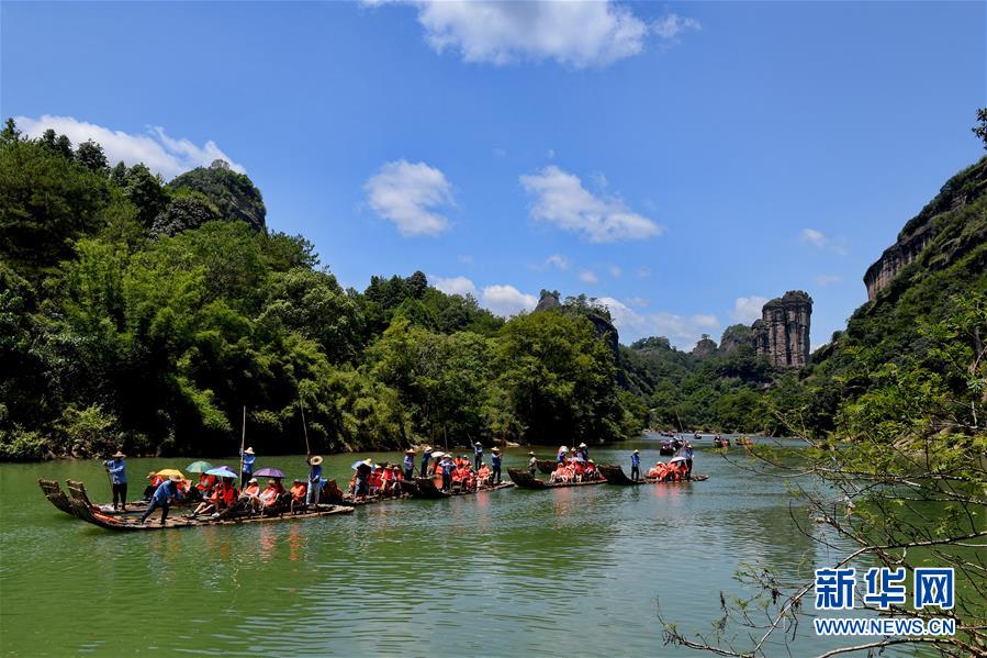 盛夏武夷山 暢遊九曲溪