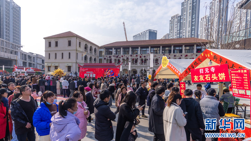 湖北武漢：非遺民俗廟會年味十足