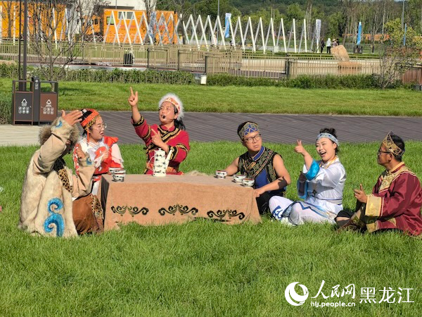 黑龍江：探尋神秘赫哲 打卡四排赫哲風情旅遊園區