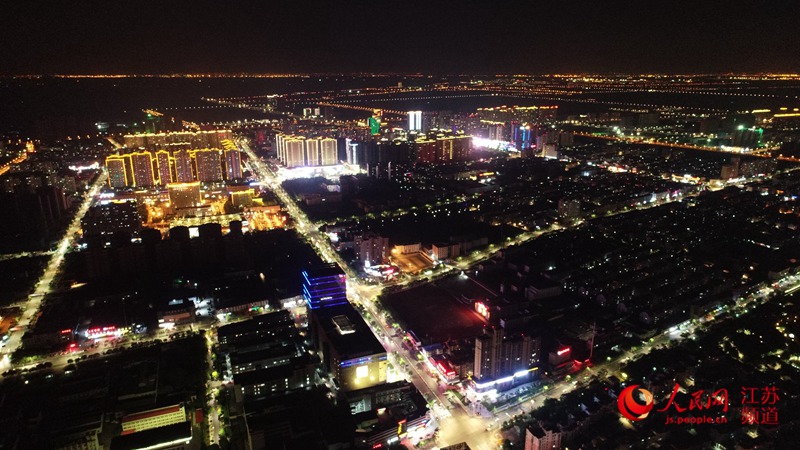 夜拍江蘇海門：江海門戶的璀璨夜景