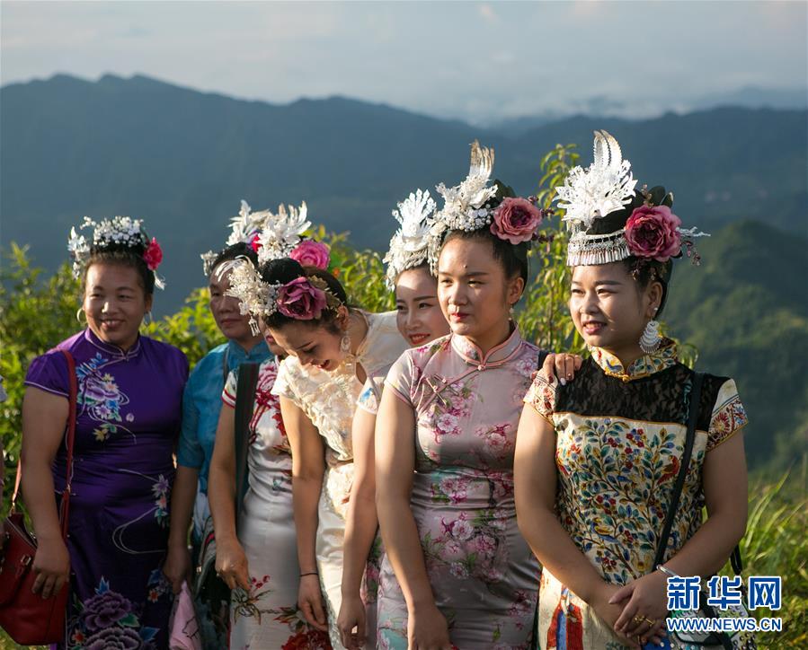 貴州劍河苗族同胞歡度“祈雨節”