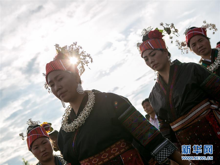 貴州劍河苗族同胞歡度“祈雨節”