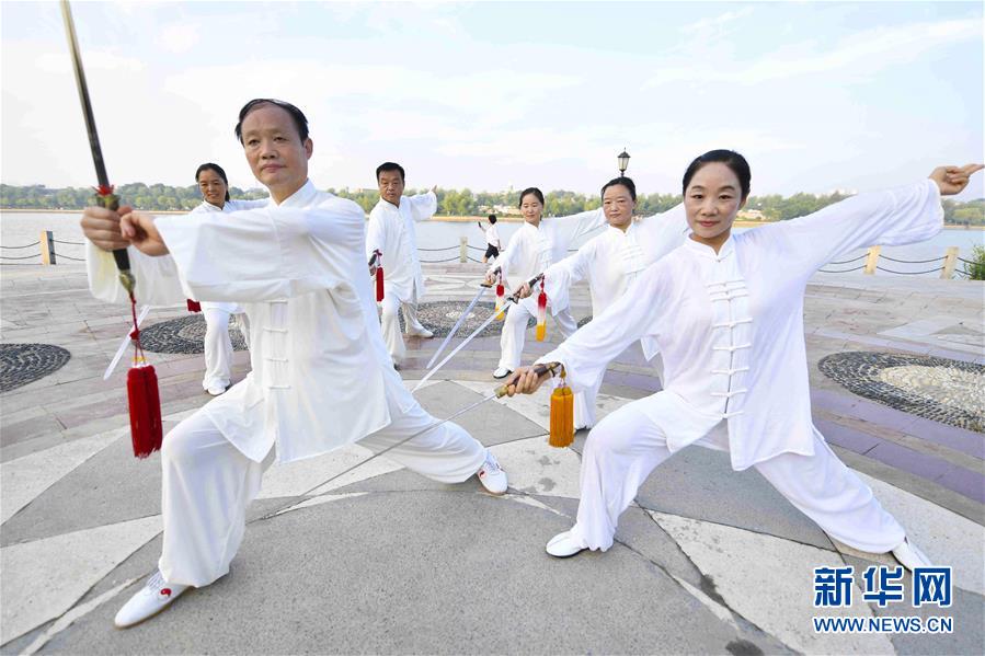 安徽：盛夏時節健身熱