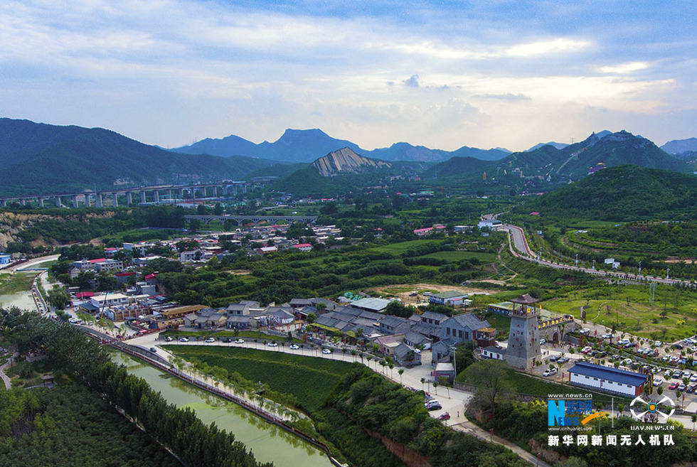 河北鹿泉：航拍土門關驛道小鎮 體驗一場穿越之旅