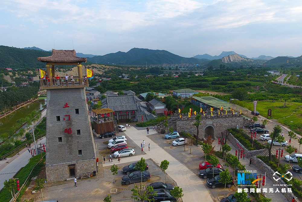 河北鹿泉：航拍土門關驛道小鎮 體驗一場穿越之旅