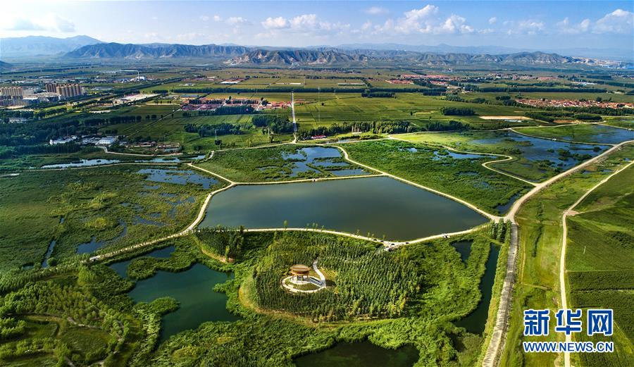 山西廣靈：壺流河濕地 江南風韻