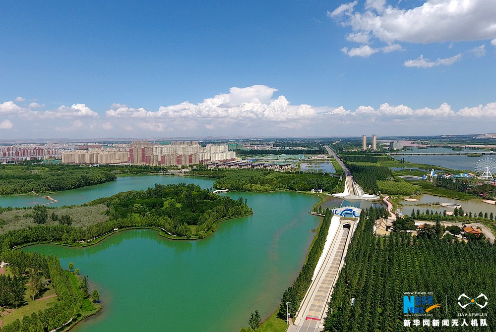 寧夏60年｜航拍：沙漠水城 休閒中衛