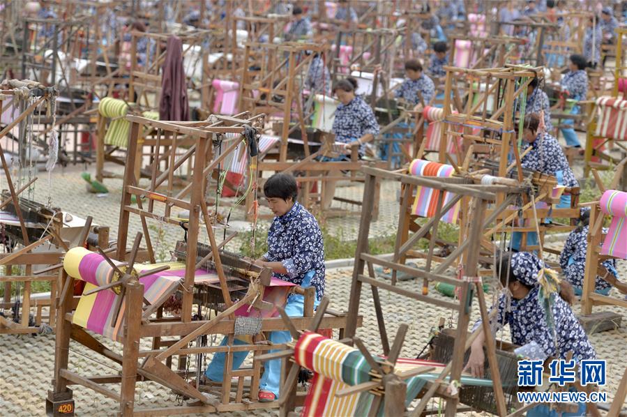 河北：八百織女展“非遺”