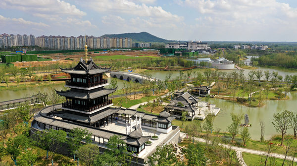 第十屆江蘇省園藝博覽會在揚州開園 微縮全景添彩“強富美高”新江蘇