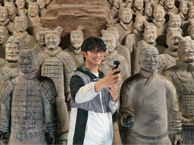 數智賦能文明對話 外籍網紅博主探尋陜西文遺新表達_fororder_圖片7