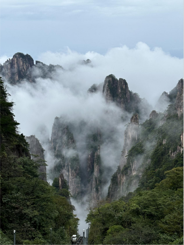 黃山：雲壑丹青 煙雨入畫來_fororder_圖片4