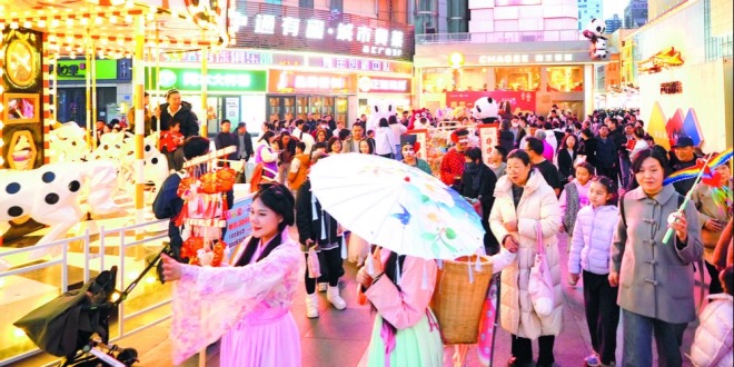 年味升騰處 消費煥新時——石家莊春節消費市場熱氣騰騰
