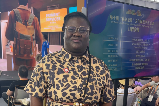 北京國際版門戶網站亮相服貿會 9語種多元服務圈粉全球_fororder_圖片4