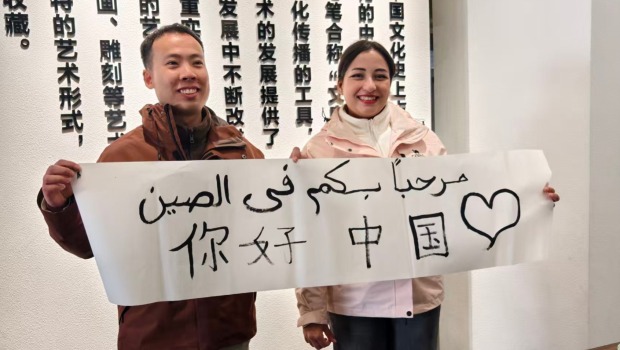 【2025打卡中國】埃及博主邂逅徽墨 讀懂中埃文明的文化共鳴