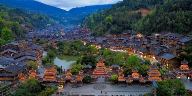 貴州肇興侗寨美如畫