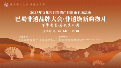 2025年“文化和自然遺産日”川渝主場活動·巴蜀非遺品牌大會暨非遺煥新購物月開幕式_fororder_圖片9