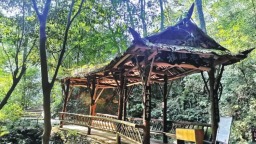 四川的廊橋，懂得慢活