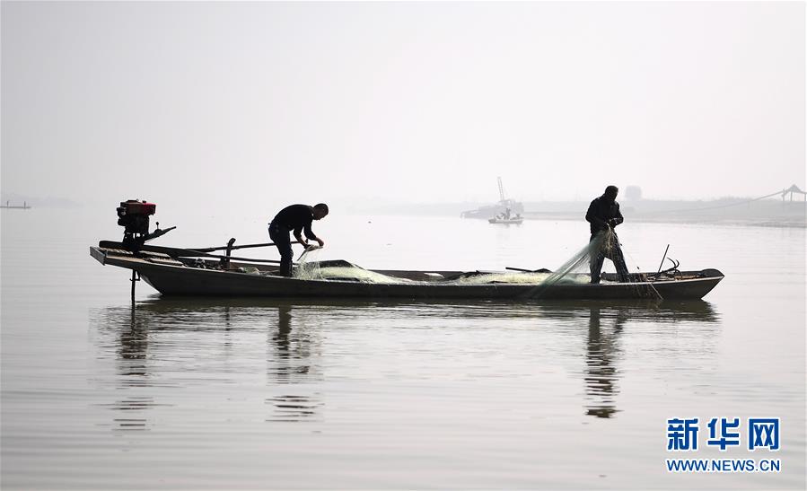 鄱陽湖：人歡魚躍冬捕忙