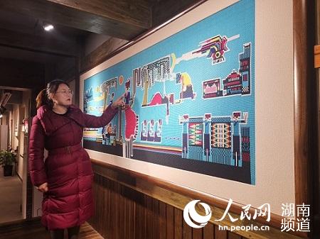 湖南張家界：土家織錦“織”出幸福年