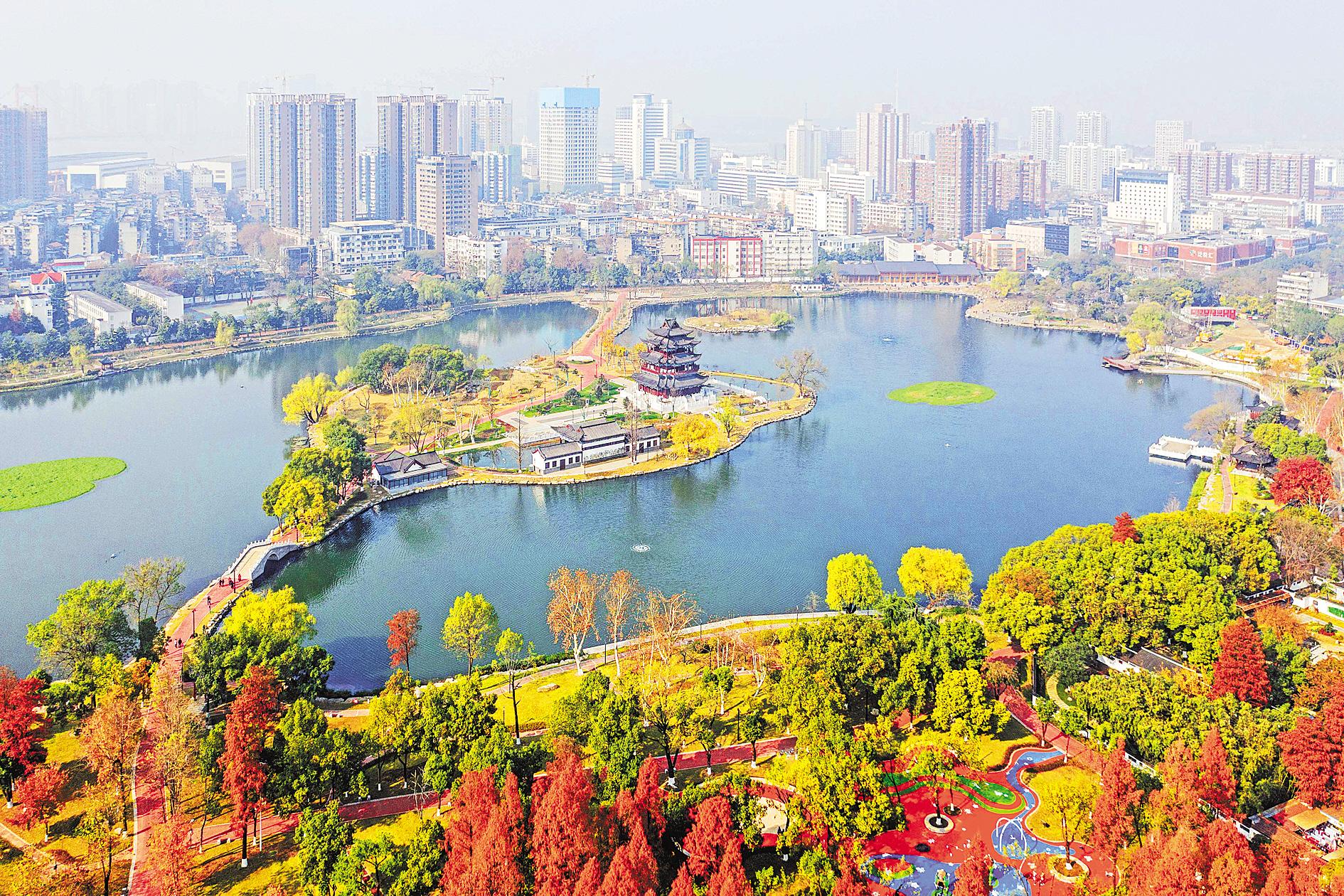 武昌紫陽公園提檔升級全新亮相